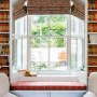 Lambourn Road | Bay Window and Bookcases | Interior Designers